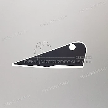 Side cowling decal, right side