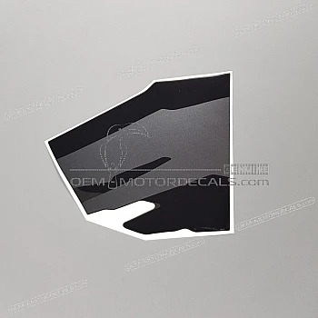 Side cowling decal, right side