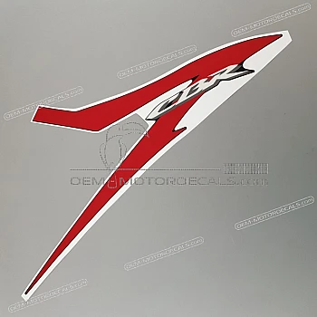 Zijpaneel sticker, rechterkant