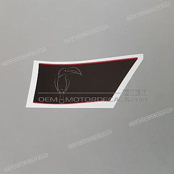 Zijpaneel sticker, rechterkant