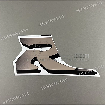 Side cowling decal, left side
