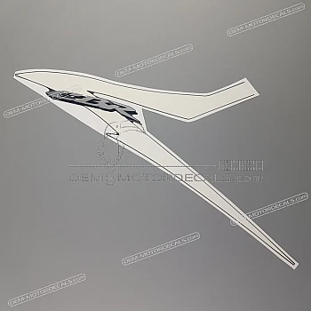 Zijpaneel sticker, linkerkant