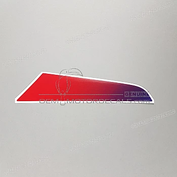 Zijpaneel sticker, linkerkant