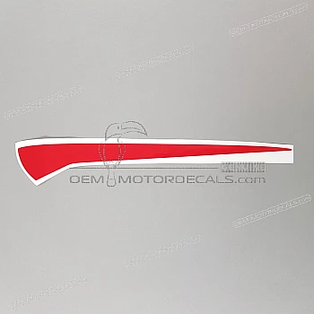 Side cowling decal, left side