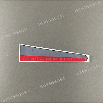 Side cowling decal, left side