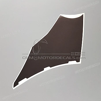 Belly pan decal, right side