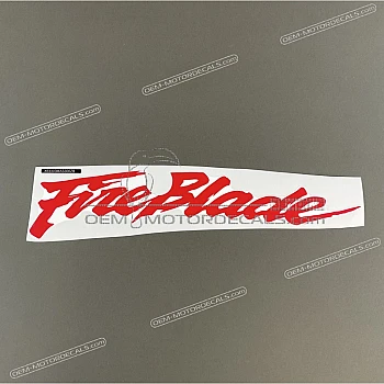 Belly pan decal, right side