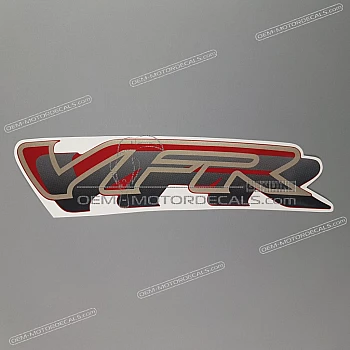 Side cowling decal, left side