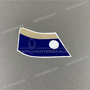 Tank cover decal, left side