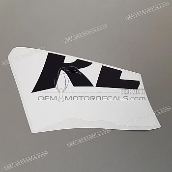 Naklejka na dolną owiewkę, pług, lewa strona