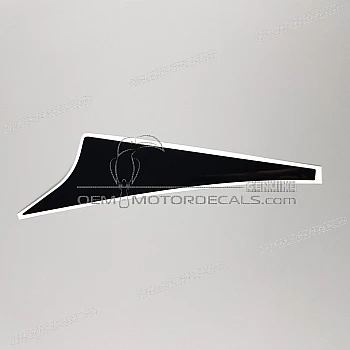 Belly pan decal, right side