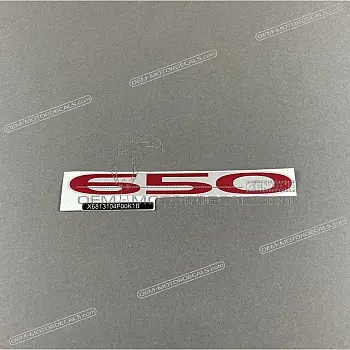 Tail cowl decal