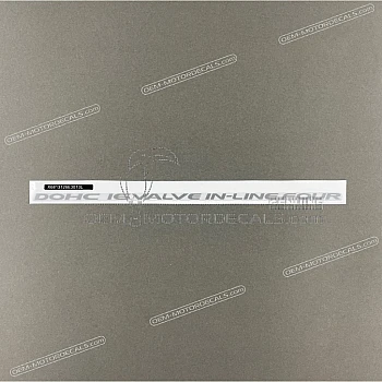 Heckverkleidung Aufkleber