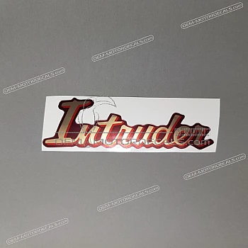 Pegatina de carenado del marco