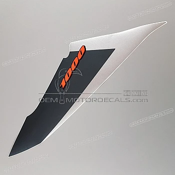 Autocollant carénage arrière queue, côté droit