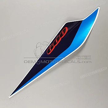 Tail cowl decal, right side