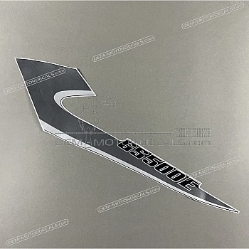 Heckverkleidung Aufkleber, Linke Seite