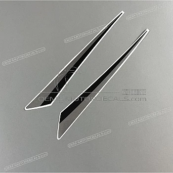 Rear seat cowl decals, set