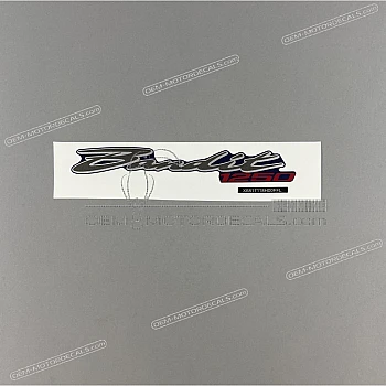 Naklejka na tylną owiewkę / zadupek, lewa strona