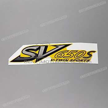 Side cowling decal