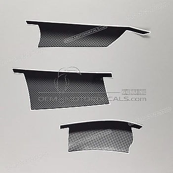 Juego de pegatinas para quilla, lado izquierdo