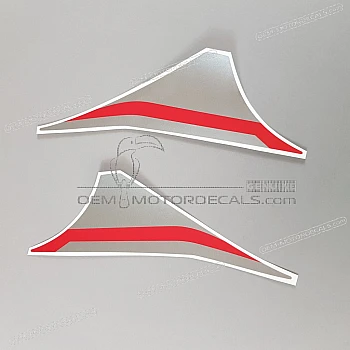 Front cowling decals, set