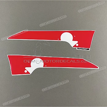 Front cowling decal