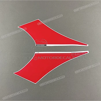 Front cowling decals, set