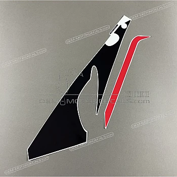 Seitenverkleidung Aufkleber Satz, Rechte Seite