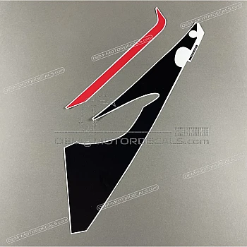 Seitenverkleidung Aufkleber Satz, Linke Seite