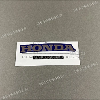 Adesivo posteriore coda carena