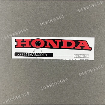 Tail cowl decal