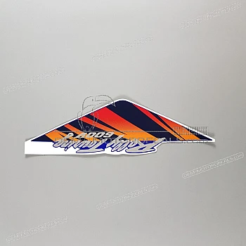 Tail cowl decal, left side