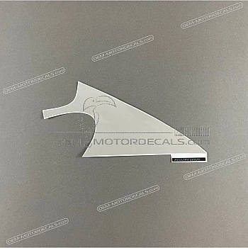Front cowling decal, right side