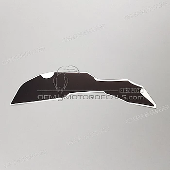 Frame cowling decal, right side
