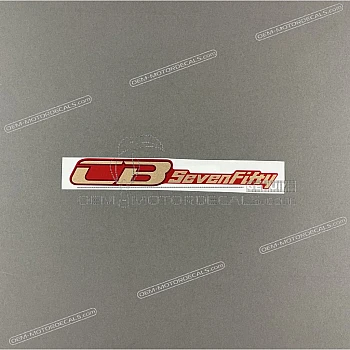 Frame cowling decal