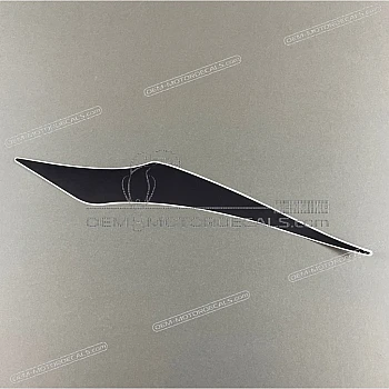 Autocollant de coque arrière de selle, côté gauche