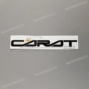 Tail cowl decal