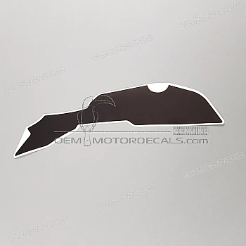 Frame cowling decal, left side