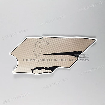 Pegatina de la cubierta del marco, lado izquierdo