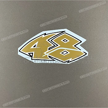 Naklejka na tylną owiewkę / zadupek, lewa strona