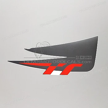 Tail cowl decal, right side