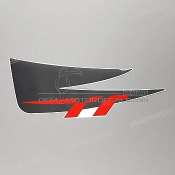 Tail cowl decal, left side
