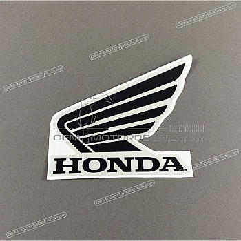 Autocollant de carénage côté gauche, logo Honda Wing
