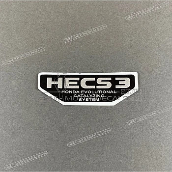 Achterkuip HECS 3 sticker