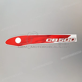 Adesivo posteriore coda carena, lato sinistro