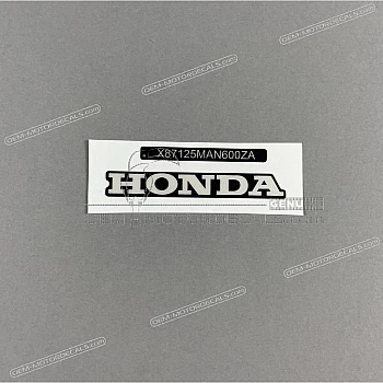 Naklejka na tylny błotnik