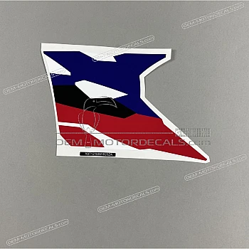 Naklejka na przednią owiewkę (czasza), prawa strona