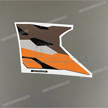 Bovenkuip sticker, rechterkant