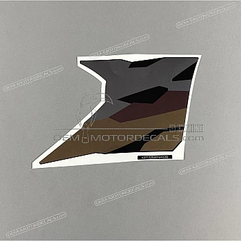 Naklejka na przednią owiewkę (czasza), lewa strona